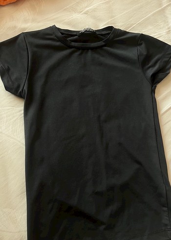 xs Beden gri Renk Madmext füme bisiklet yaka basic tshirt