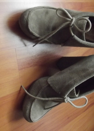 Nine West Gerçek Süet Kısa Bot