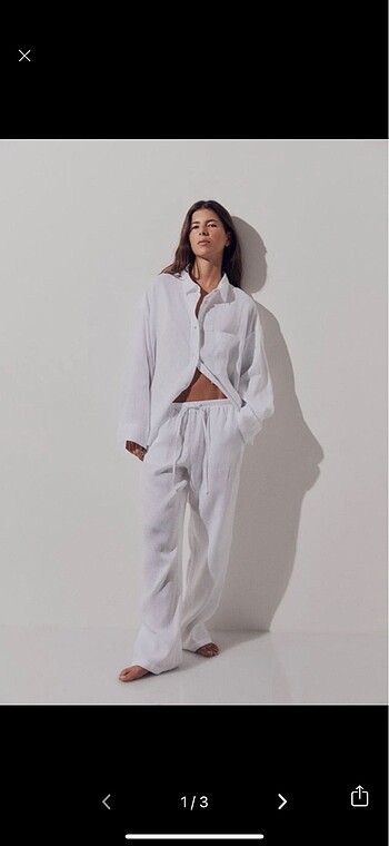 H&M keten pantolon