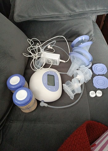 Beden Renk Lansinoh Çiftli Elektrikli Göğüs Pompası Mor