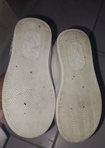 Beyaz Erkek Çocuk Cırtcırtlı Spor Ayakkabı - Görsel 2