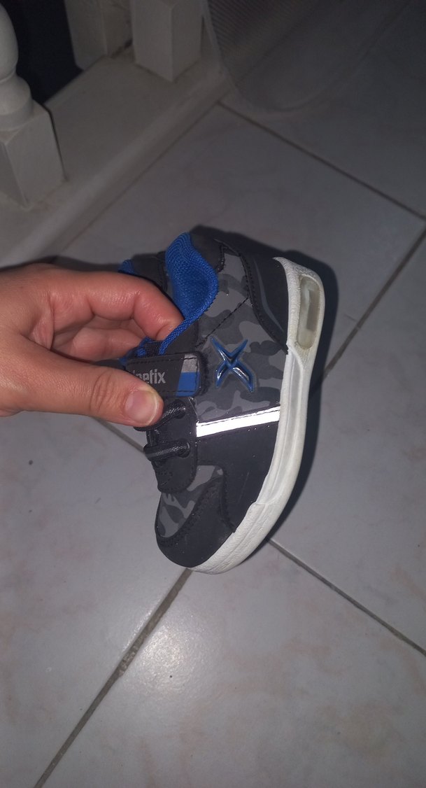 Kinetix Erkek Çocuk Lacivert Cırt Cırtlı Spor Ayakkabı - Görsel 2