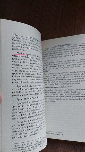  Spor sponsorluğu yönetimi 