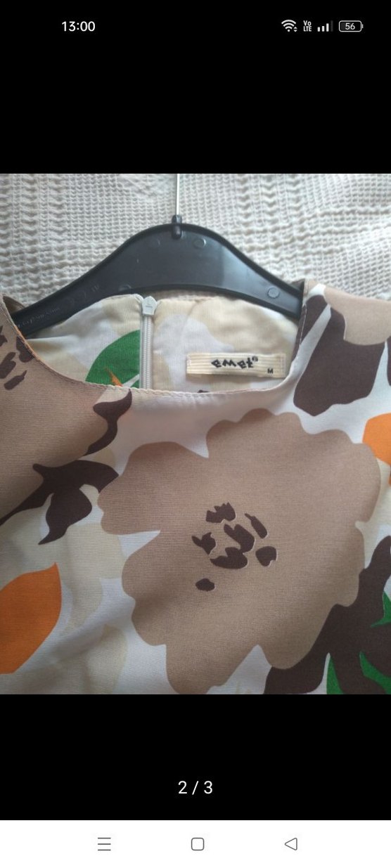 Çiçek Desenli Tunik - Görsel 2