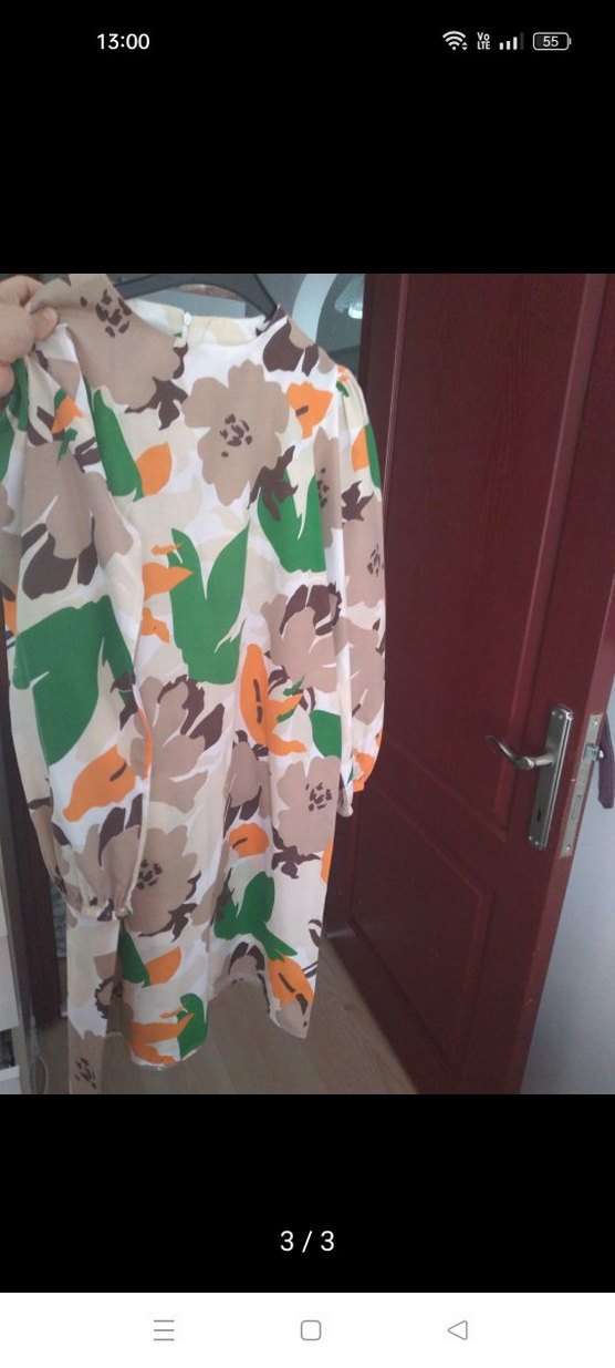 Çiçek Desenli Tunik - Görsel 3