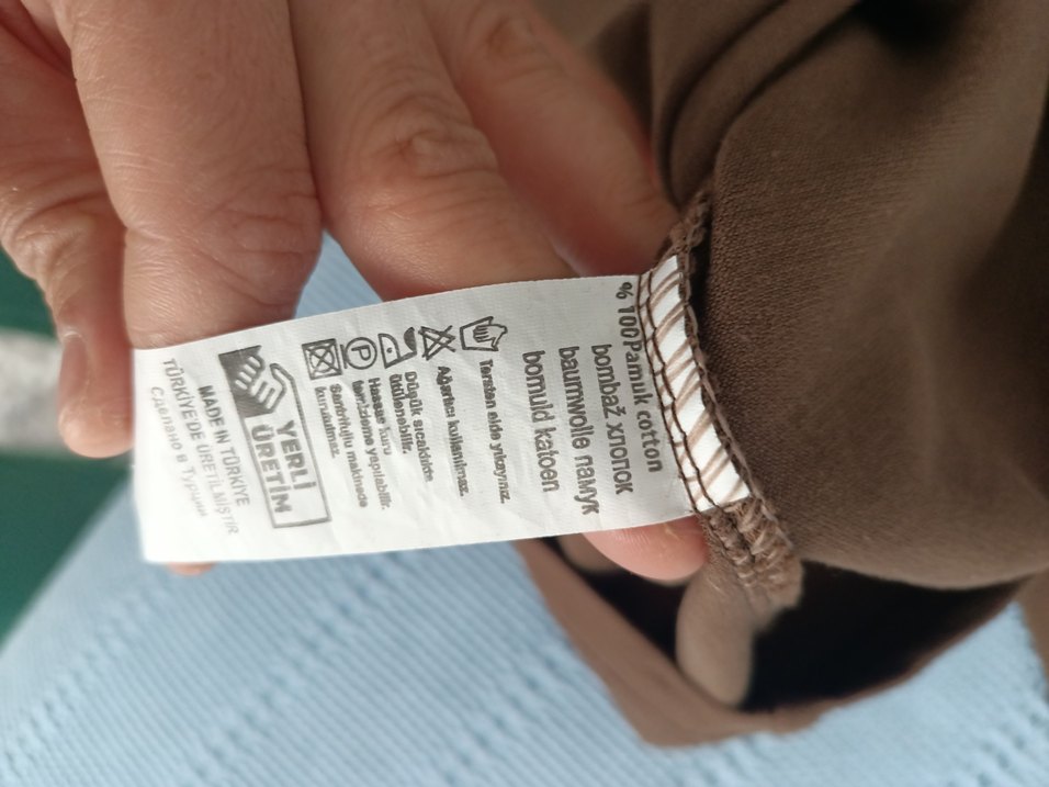 Kahverengi Düğmeli Erkek Polo Tişört - Görsel 4