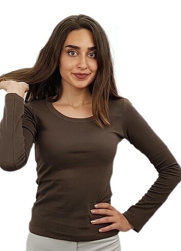 m Beden H&M Uzun Kollu T-shirt 