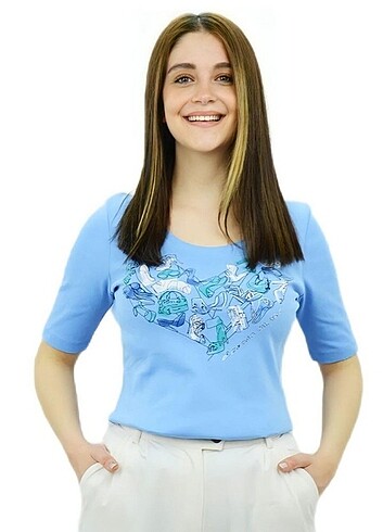 Betty Barclay T-shirt Mavi 