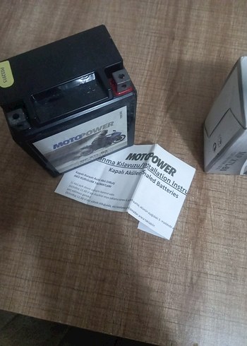 MOTOpower MP X7L-BS Motosiklet Aküsü 12V 7Ah - Görsel 9