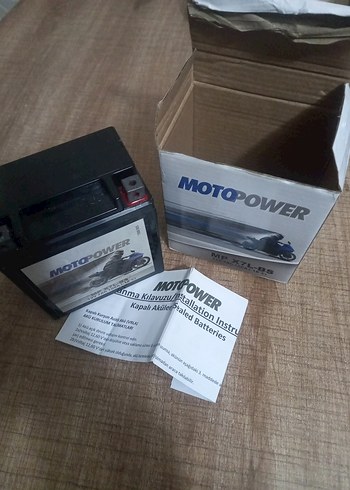MOTOpower MP X7L-BS Motosiklet Aküsü 12V 7Ah - Görsel 8