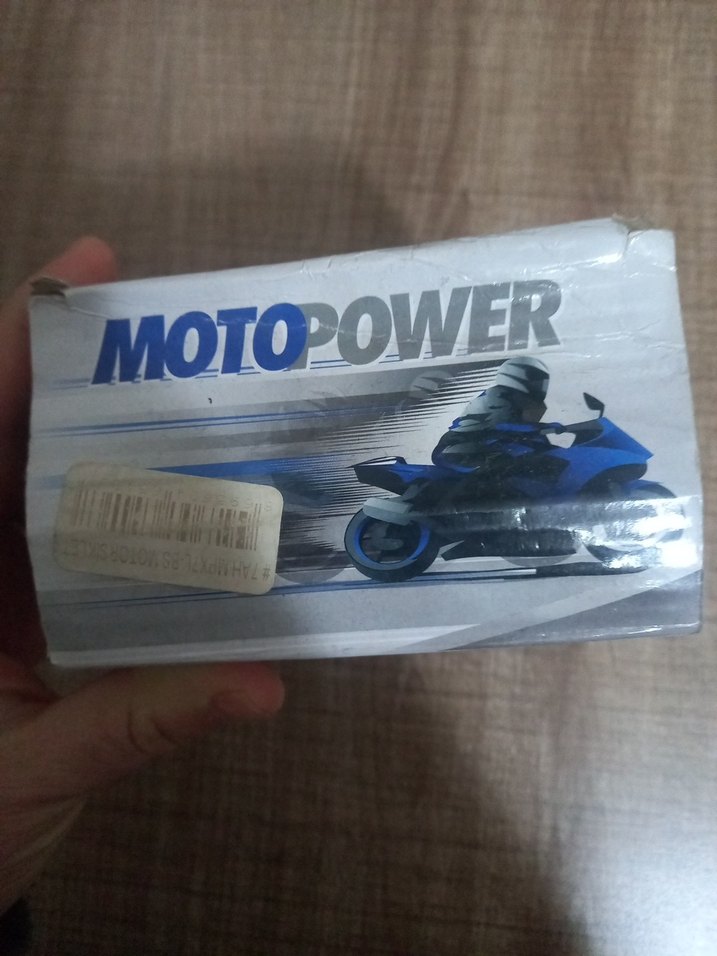 MOTOpower MP X7L-BS Motosiklet Aküsü 12V 7Ah - Görsel 2