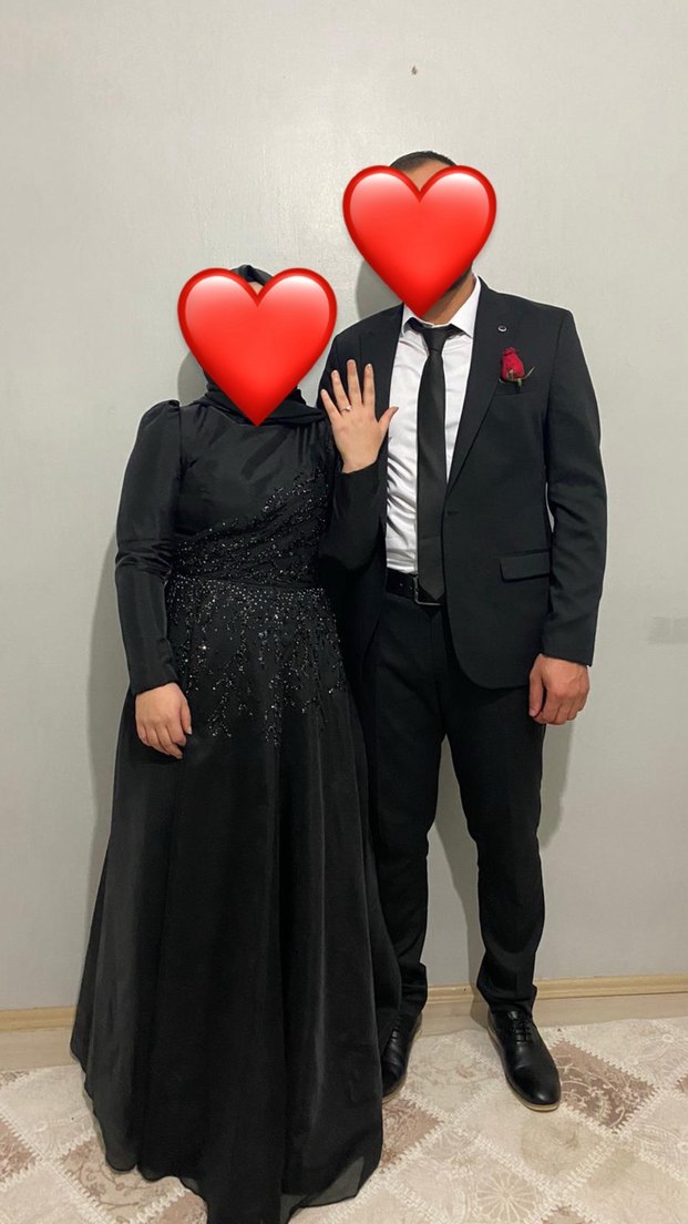 Uzun Siyah Elbise - Görsel 2