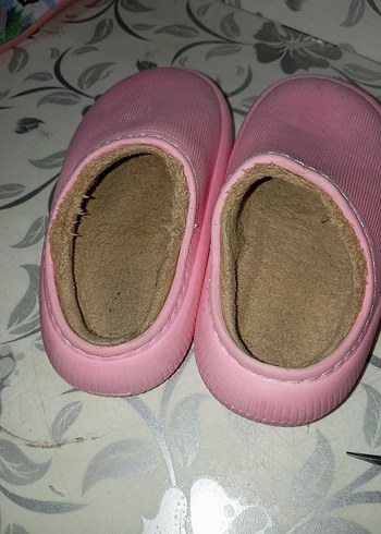 Kızlar için Pembe Sıcak Terlik - Görsel 2