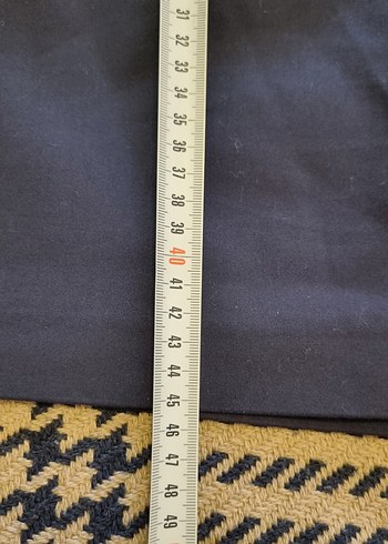 42 Beden mavi Renk Kadın Lacivert mini Etek Fermuarlı