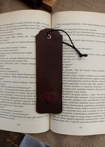 Bohem Tarzı El Yapımı Kitap Ayracı - Görsel 2