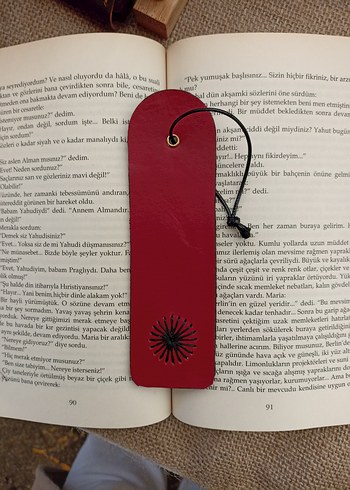 Bohem Tarzı El Yapımı Kitap Ayracı - Görsel 6