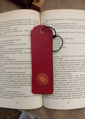 Bohem Tarzı El Yapımı Kitap Ayracı - Görsel 5