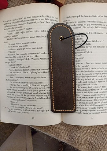 Bohem Tarzı El Yapımı Kitap Ayracı - Görsel 4