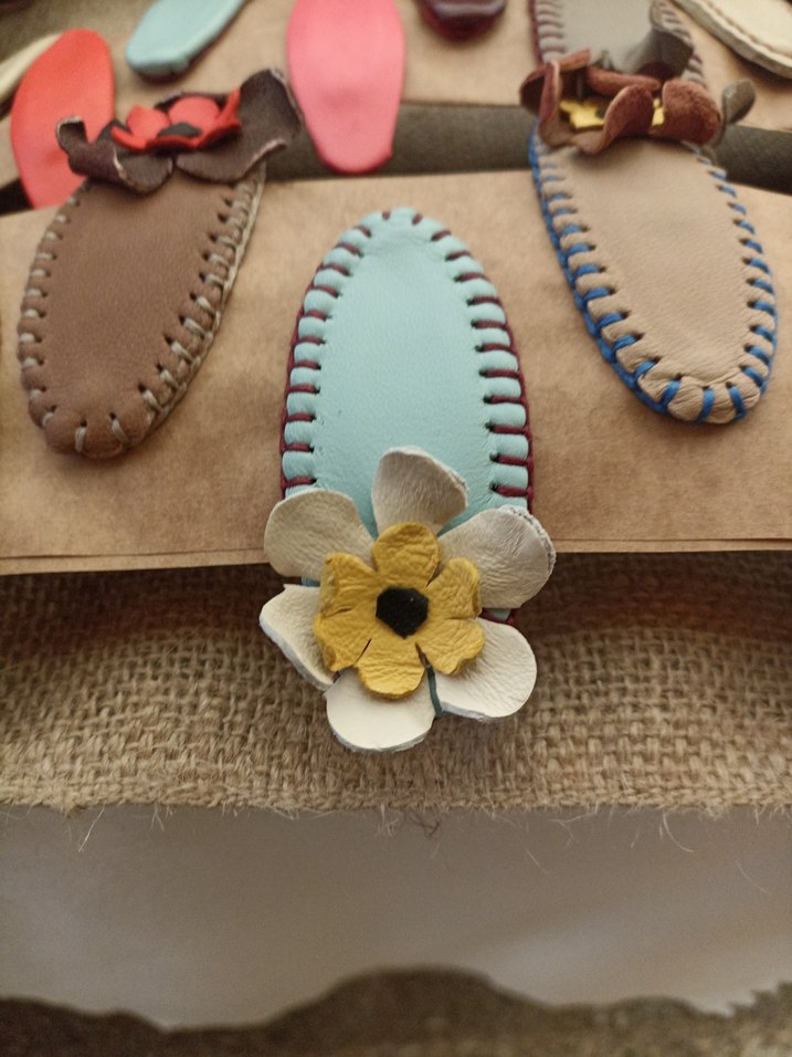 Çiçek Detaylı Renkli Tokalar - Görsel 2