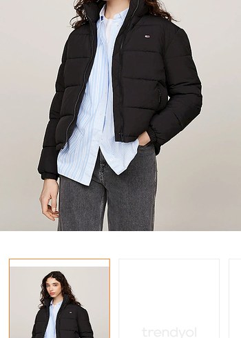 Siyah Fermuarlı Yüksek Yakalı Kadın Ceket - Görsel 2