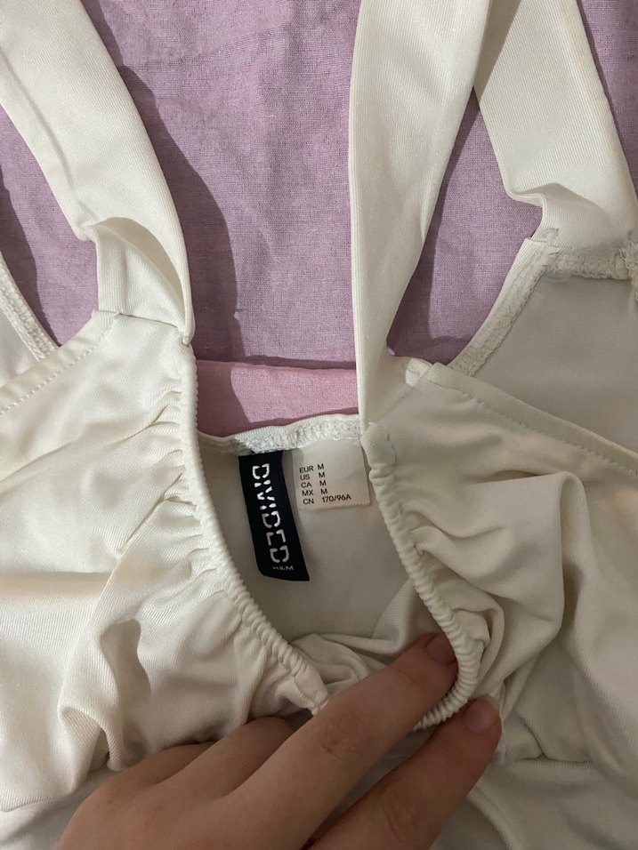 Beyaz Midi Kadın Bustiyer - Görsel 2