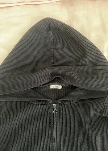 Fermuarlı Siyah Yüksek Yakalı Kadın Kazak - Görsel 2