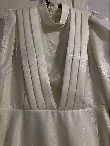 42 Beden Beyaz elbise/ nikah elbisesi