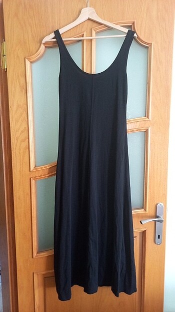 Siyah askılı elbise orjinal marka