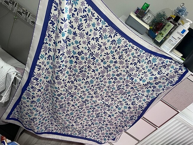  Beden çeşitli Renk Lamelif Scarf Kare Eşarp