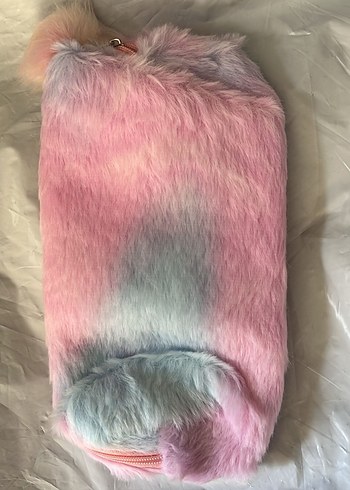 Beden Pastel Renkli Peluş Kalemlik
