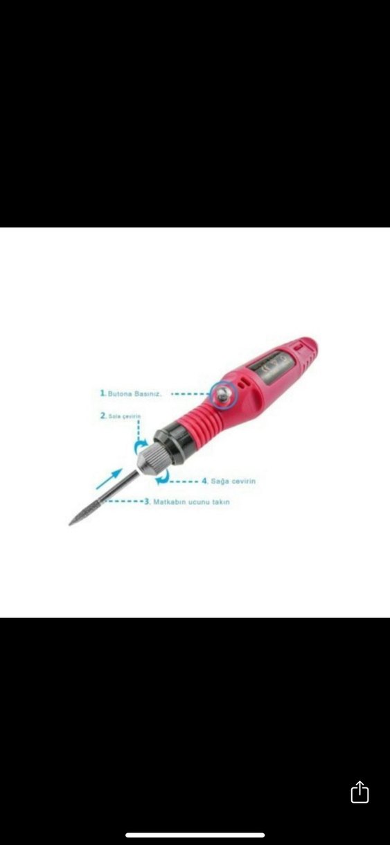 Elektrikli Manikür Seti - Görsel 2