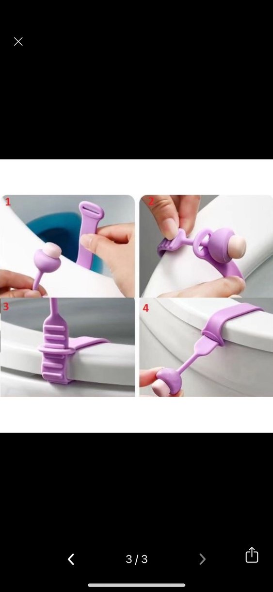 Klozet Kapağı Hijyen Aparatı - Görsel 3