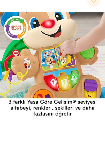 Fisher price eğitici köpekçik yürüteç - Görsel 4