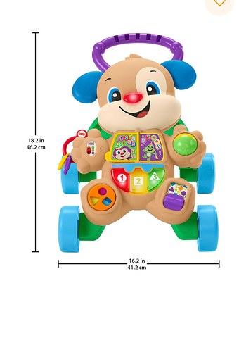 Fisher price eğitici köpekçik yürüteç - Görsel 2