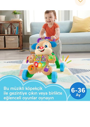 Fisher price eğitici köpekçik yürüteç - Görsel 3