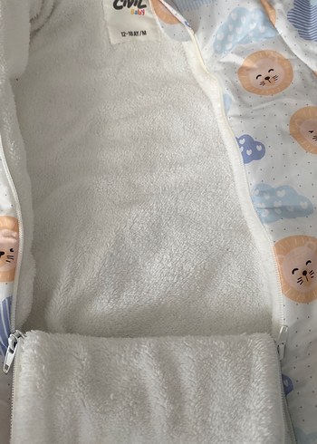 Civil Bebek Peluş Desenli astronot Tulum - Görsel 4