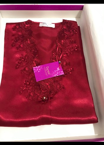 Espuar saten gecelik takımı - Görsel 10