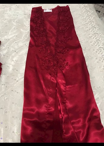 Espuar saten gecelik takımı - Görsel 2