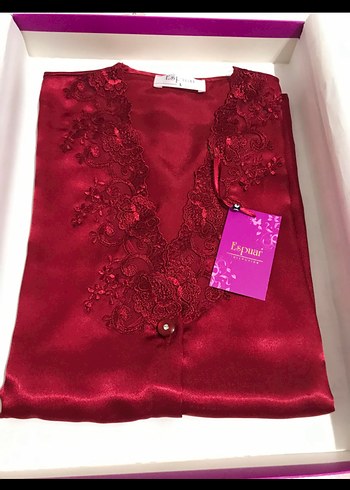 Espuar saten gecelik takımı - Görsel 8