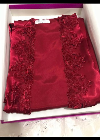 Espuar saten gecelik takımı - Görsel 6