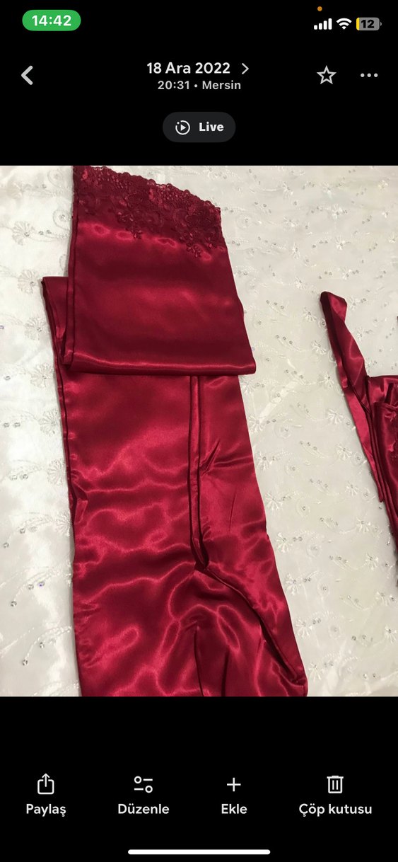 Espuar saten gecelik takımı - Görsel 3