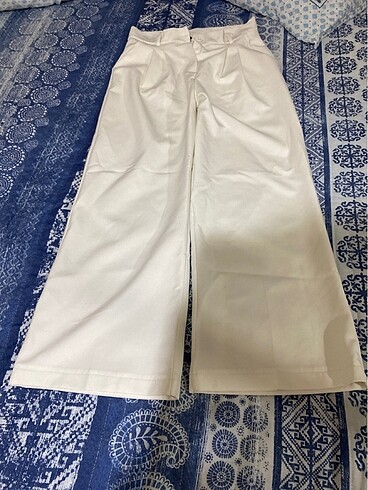 s Beden beyaz pantolon bolpaça