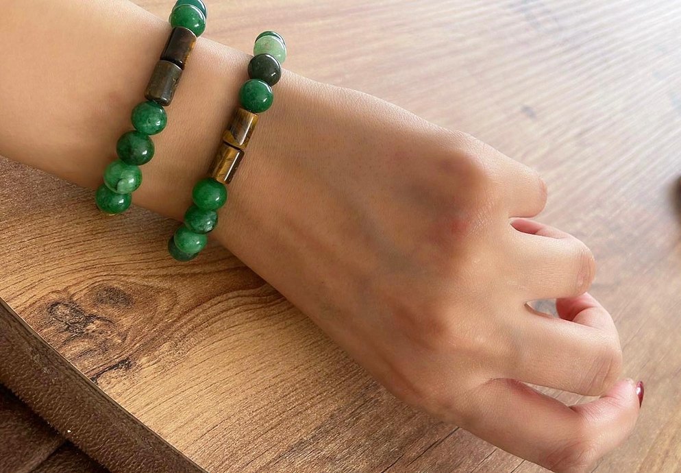 Amazonit ve Kaplangözü doğaltaş - Görsel 2