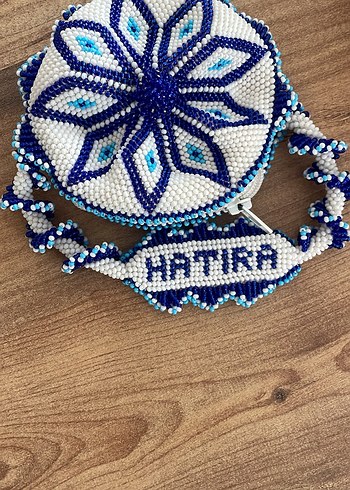 Boncuk İşlemeli Renkli Kelebekli Çanta - Görsel 16