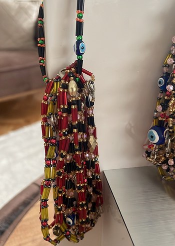 Renkli Boncuklu Bohem bileklik - Görsel 2