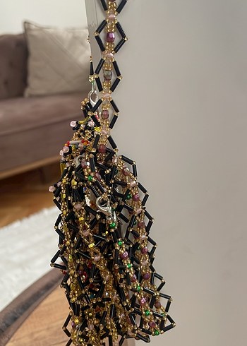 Renkli Boncuklu Bohem bileklik - Görsel 3