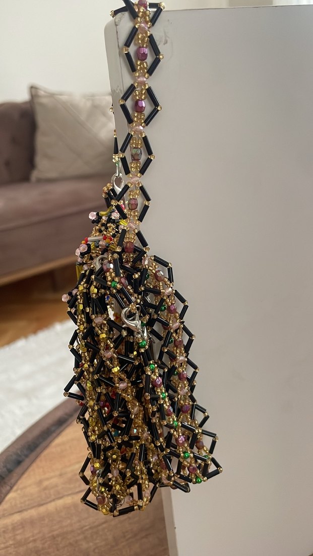 Renkli Boncuklu Bohem bileklik - Görsel 3