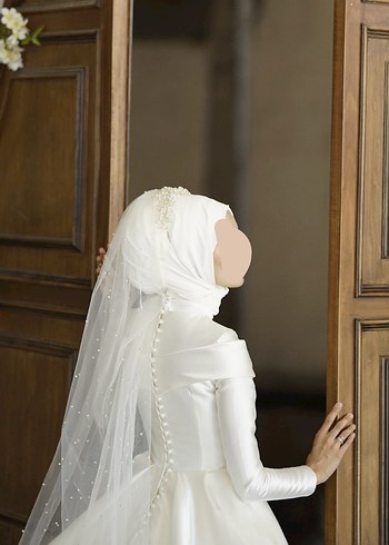 Tesettür gelinlik - Görsel 3