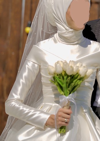 Tesettür gelinlik - Görsel 2