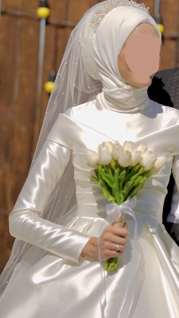 Tesettür gelinlik - Görsel 2